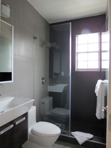 Shower 4, Harding Boutique Apartments, Miami-Dade