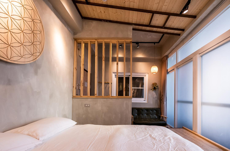 Bedroom 2, Zen House-only with shared bathroom-must contact us after booking, Tainan