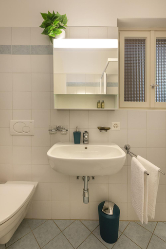 Bathroom 4, Garden Hotel Primavera, Locarno