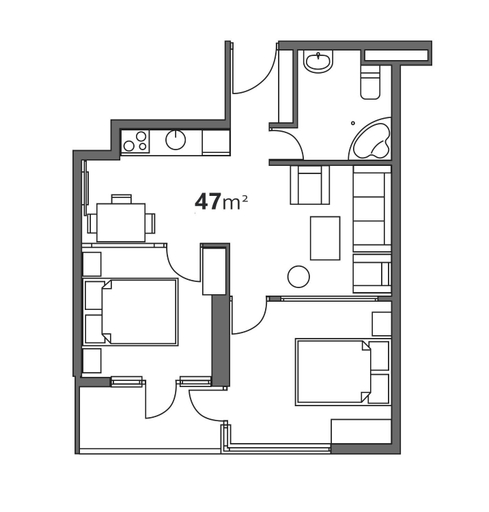 Facilities, Nukri's Apartment, Batumi