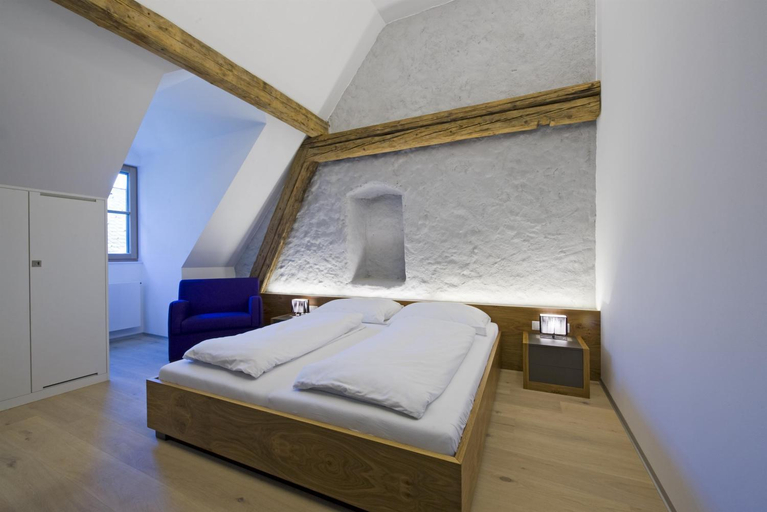 Bedroom 2, Appartement Hotel Gh Zum Goldenen Schiff, Linz Land