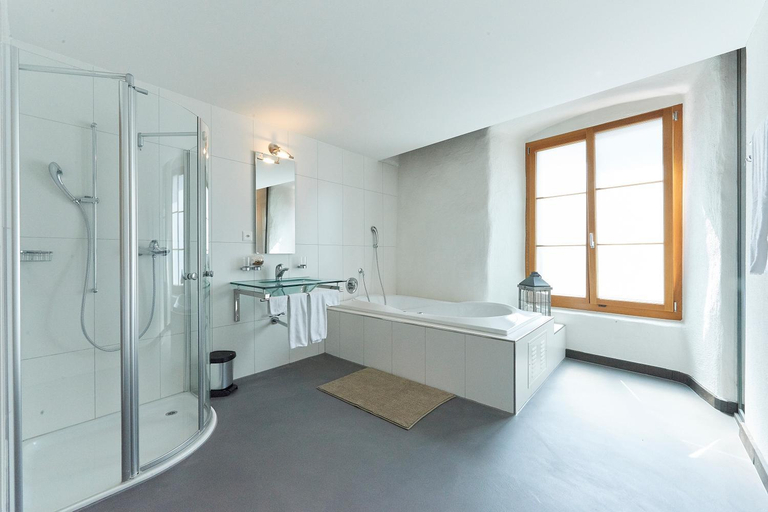 Bathroom 3, Hotel Restaurant Rathaus, Thun