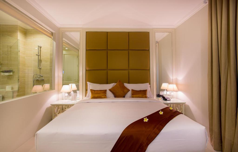Bedroom 1, Romantic 1 BR Deluxe Room IR47A, Badung