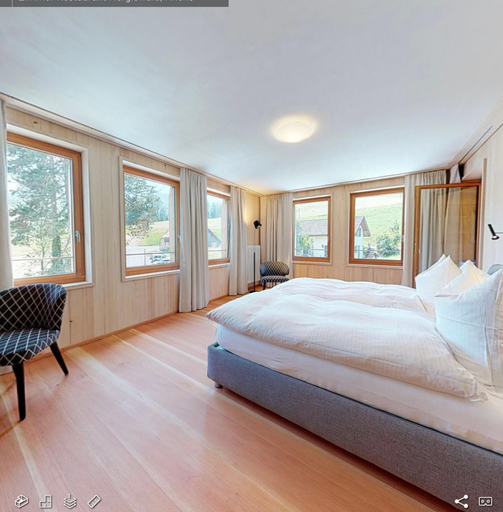 Bedroom 2, Hotel Gasthaus Hergiswald, Luzern