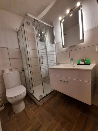 Bathroom 3, Hotel Pension Blv Chersruh, Bayreuth