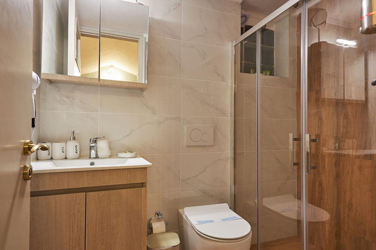 Bathroom 4, Arxontiko Hotel, North Aegean