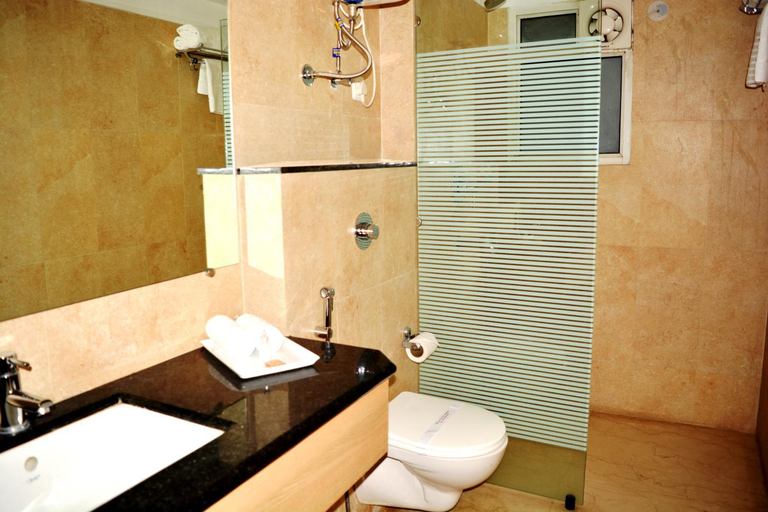 Bathroom, Hotel Krrish, Patna