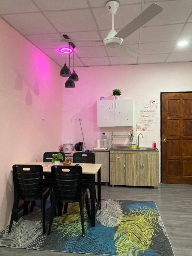 Kitchen, Pink Homestay D'Perlis, Perlis