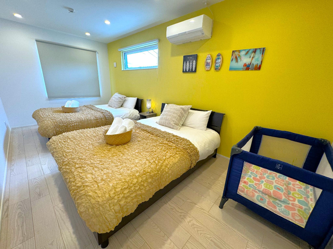 Bedroom 2, Okinawa Pool Villa Onna 7D/沖縄プールヴィラ恩納7D, Onna