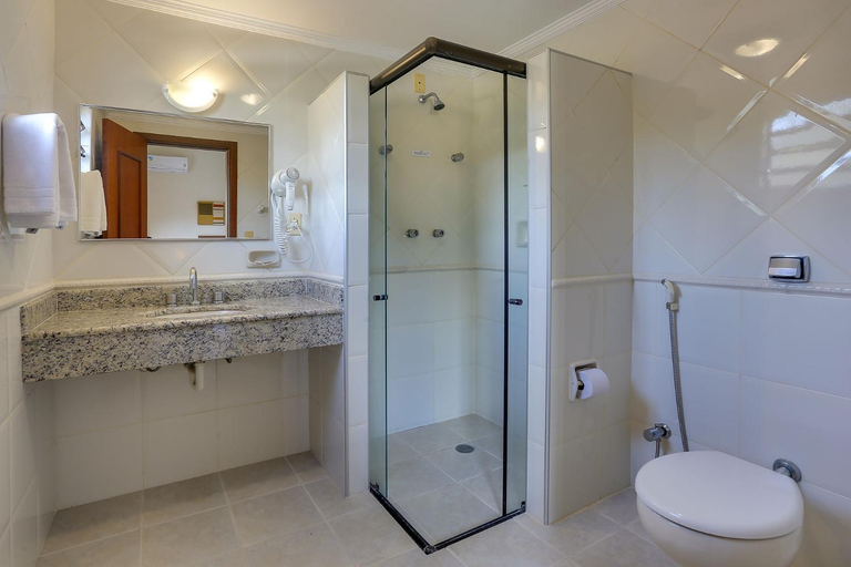 Bathroom 3, Hotel Fredy, Águas de Lindóia