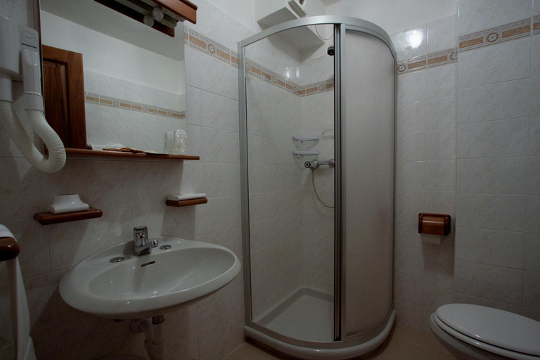 Bathroom, Hotel Panoramique, Aosta