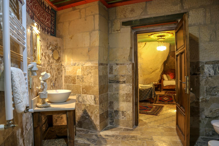Bathroom 4, Goreme Palace Cave Hotel, Nevşehir