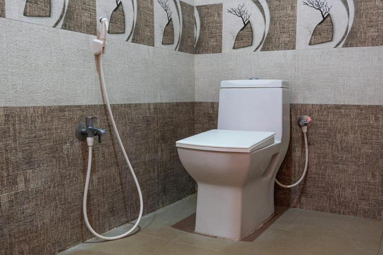 Bathroom 4, Leo Wooden Resort, Koppal