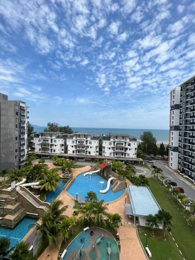 Sport & Beauty 4, Swiss Garden Resort Residence Pool Sea view Beach Resort LUXURY apartment & FaMiLy SUITE, Kuantan