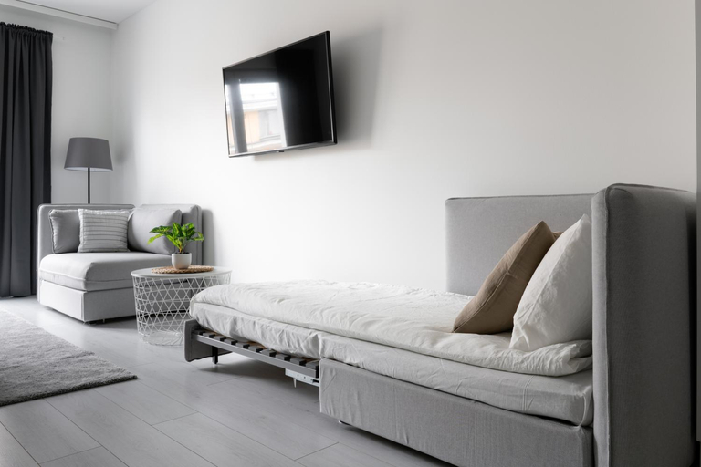 Bedroom 2, ULEABO New 37m2 Studio, Northern Ostrobothnia
