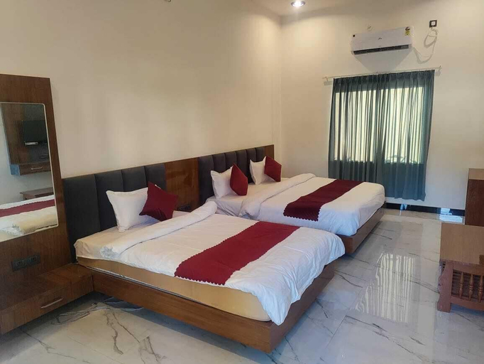 Bedroom, The Rose Bagh Resort Pushkar, Ajmer