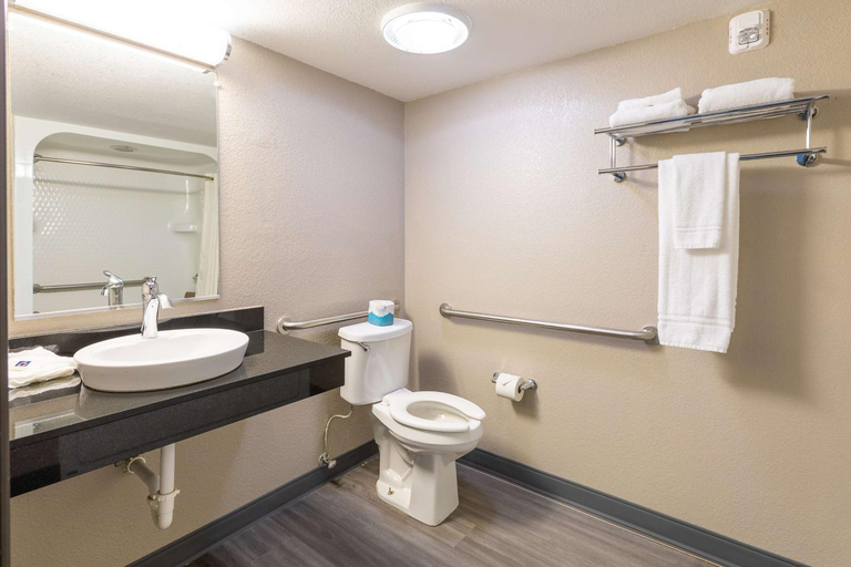 Bathroom 4, Motel 6 Fort Lupton CO, Weld