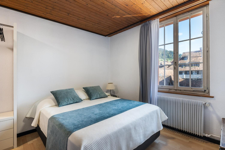 Bedroom 2, Hotel Rheingerbe, Stein