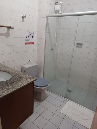 Bathroom, Hotel Chantilly, Presidente Prudente
