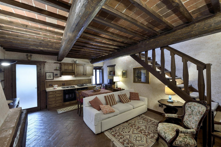 Bedroom, Castelletto di Montebenichi Hotel, Arezzo