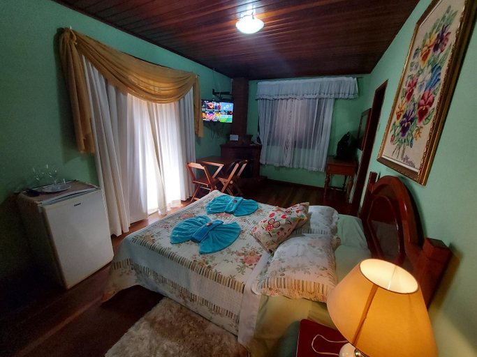 Bedroom 2, Pousada Recanto da Montanha, Bocaina de Minas