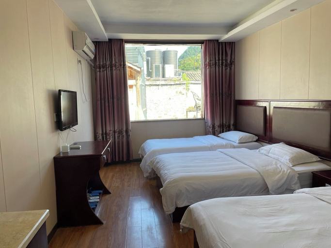 Bedroom 3, Biancheng International Youth Hostel, Xiangxi Tujia and Miao