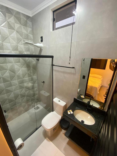 Bathroom 3, Village Prime Hotel, Miguelópolis