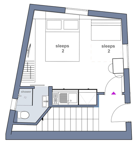 Floor plans 4, Artemide city places- Petite Apartments, Crete