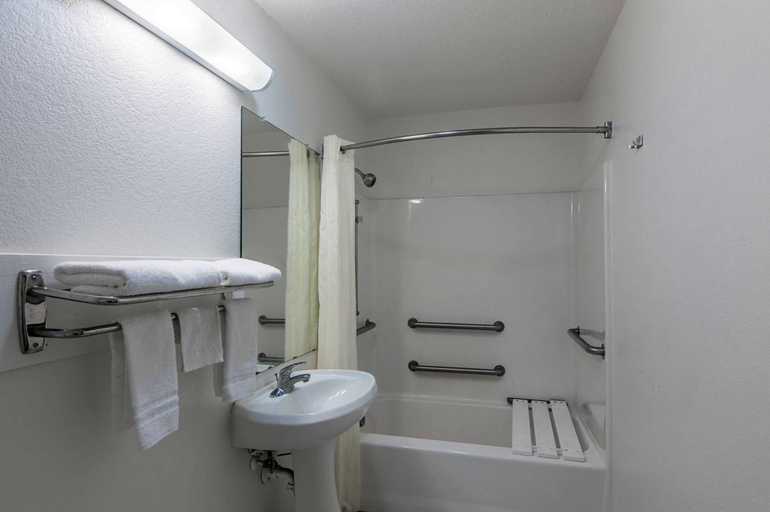 Bathroom 4, Motel 6 Azle, Tx, Tarrant