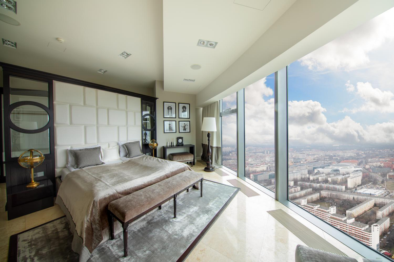 Bedroom 3, 30th+ Floor Apartments in Sky Tower, Środa Śląska