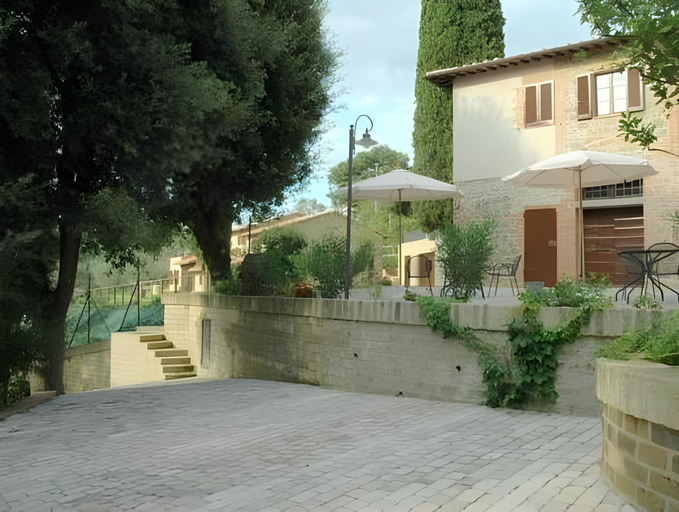 Exterior view 4, Air-conditioned flat with pool and wellness area, Perugia