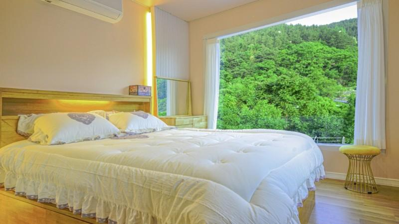 Bedroom, Gongju Two You Pool Villa, Gongju