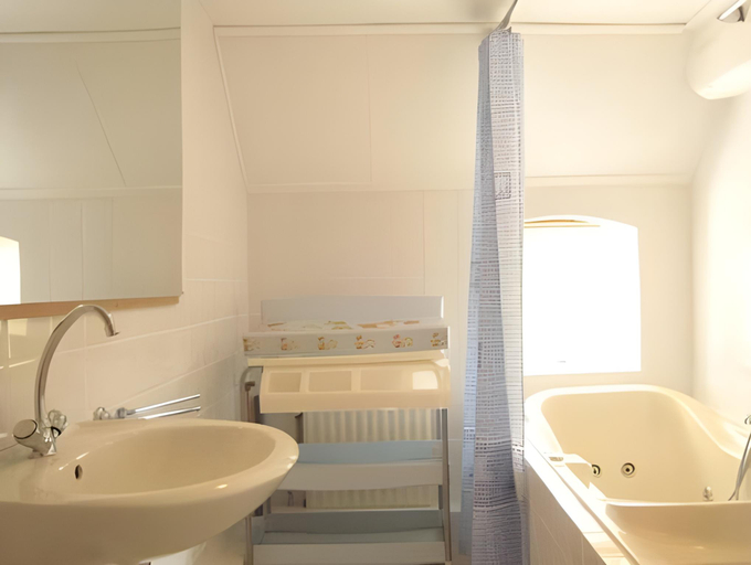 Bathroom, Farmhouse in Oosterwijk by River Linge, Leerdam