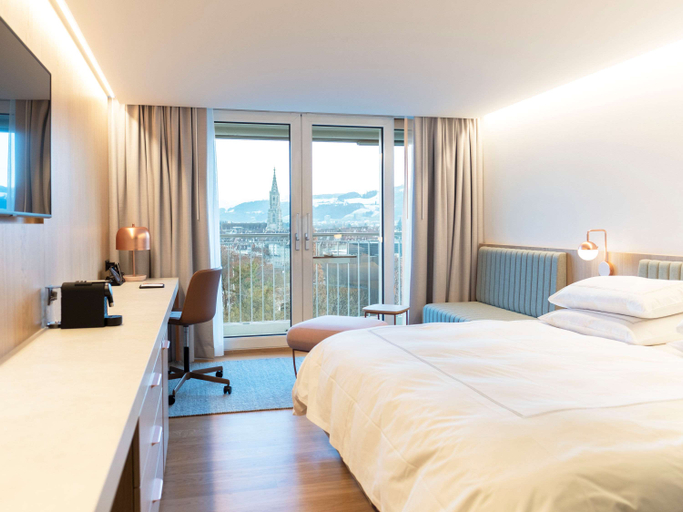 Bedroom 2, Swissôtel Kursaal Bern, Bern