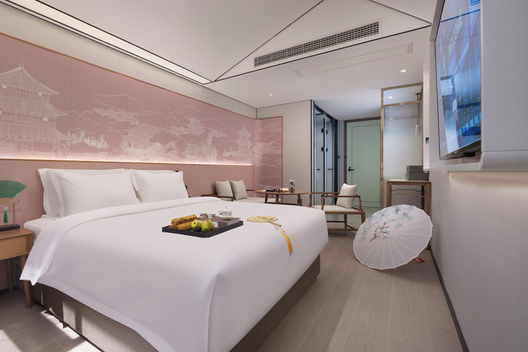 Bedroom 3, Moshang Hotel Ramus Lacus Occidentalis, Hangzhou
