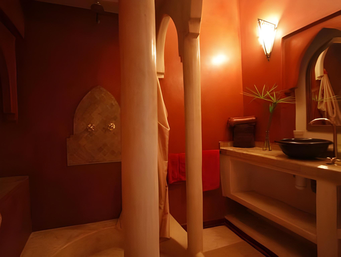 Bathroom 4, Riad Boussa, Marrakech
