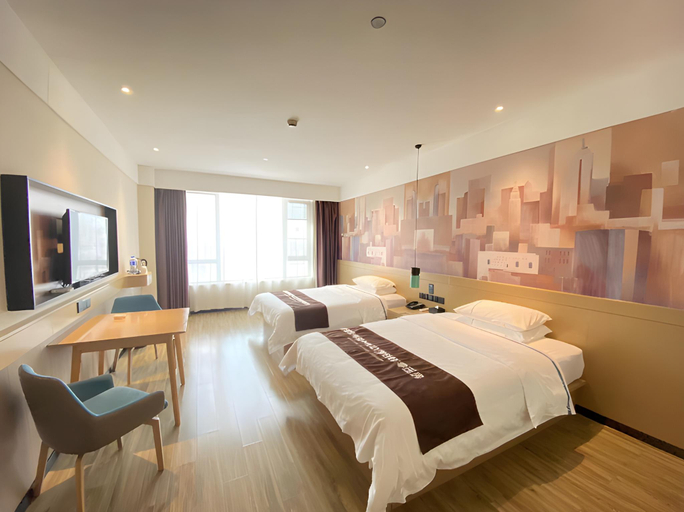 Bedroom 4, City Comfort Inn Wuhu City Xingyue Square, Wuhu