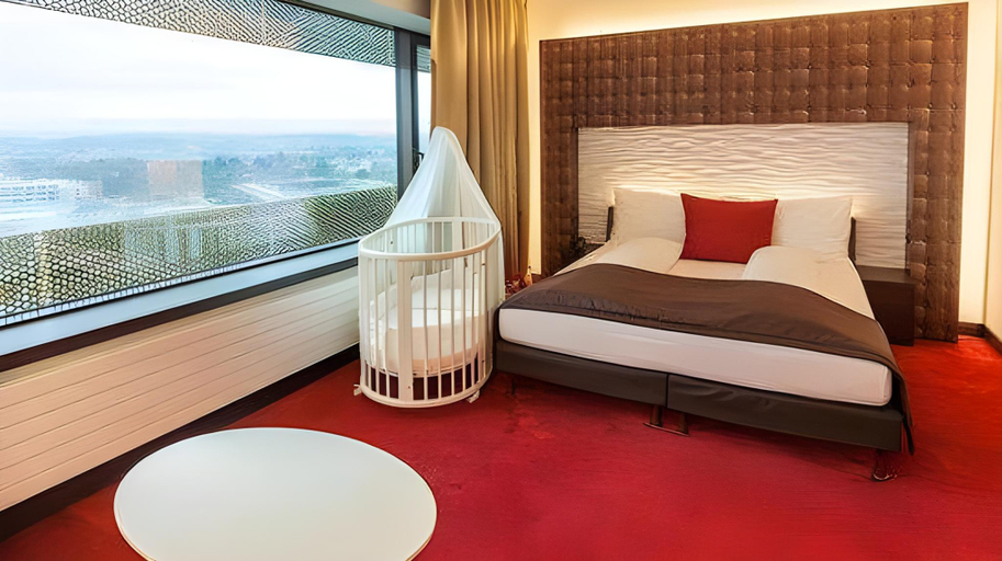Bedroom 3, Airport Hotel Basel-Worldhotel, Basel