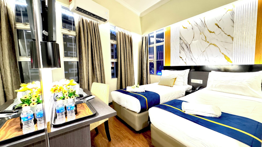 Bedroom 3, Central City Hotel @ Chinatown, Kuala Lumpur