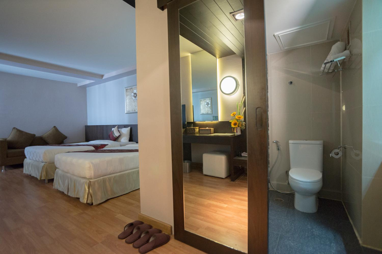 Bedroom 3, Kiss Gardenhome Chic Hotel, Hat Yai