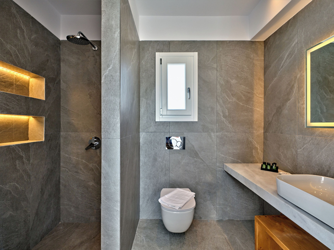 Bathroom 5, Parian Village Beach Hotel - Adults Only, South Aegean