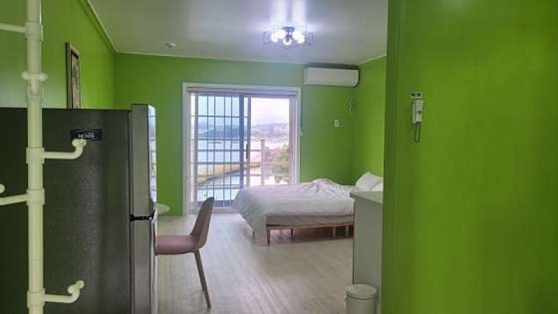 Bedroom, Sacheon Bito Island Marine Blue Pension, Sacheon