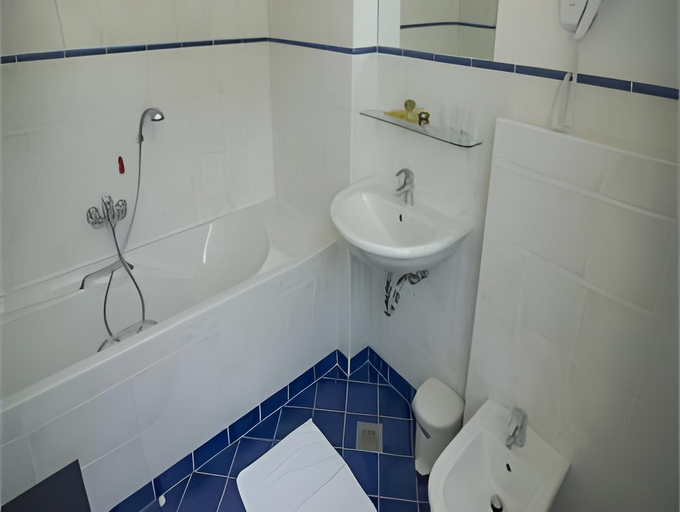 Bathroom 5, Hotel Triglav Bled, Bled