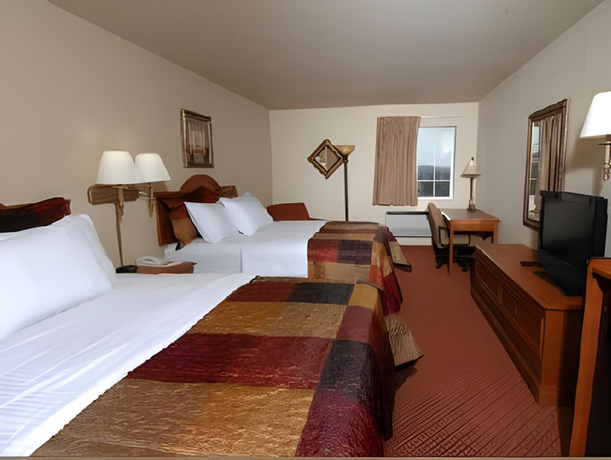 Bedroom 3, All American Inn & Suites Branson, Taney