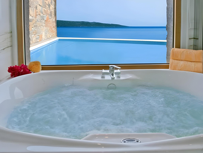 Bathroom 4, Elounda Mare Relais & Chateaux Hotel, Crete