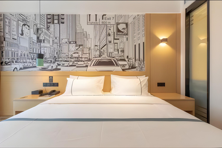 Bedroom 2, City Comfort Inn Xingtai Wanda, Xingtai