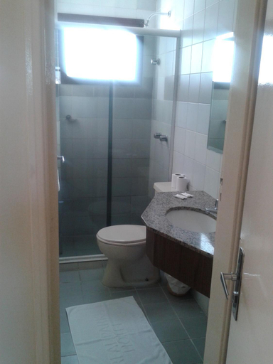 Bathroom, Hotel Real Park, Jacareí