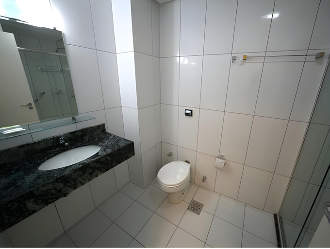 Bathroom 4, Charrua Hotel, Santa Cruz do Sul