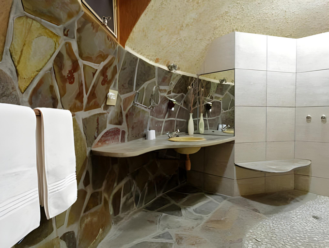Bathroom 4, Rostock Ritz Desert Lodge, Windhoek Rural