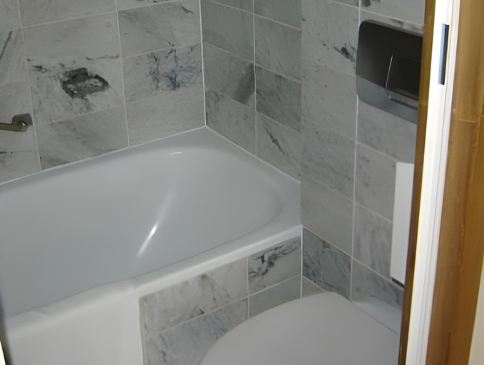 Bathroom 4, Budget Trianon Hotel, Amsterdam